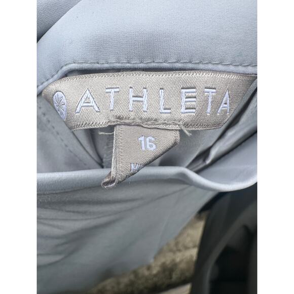 Athleta Tribeca light gray pants size 16 - Picture 4 of 12